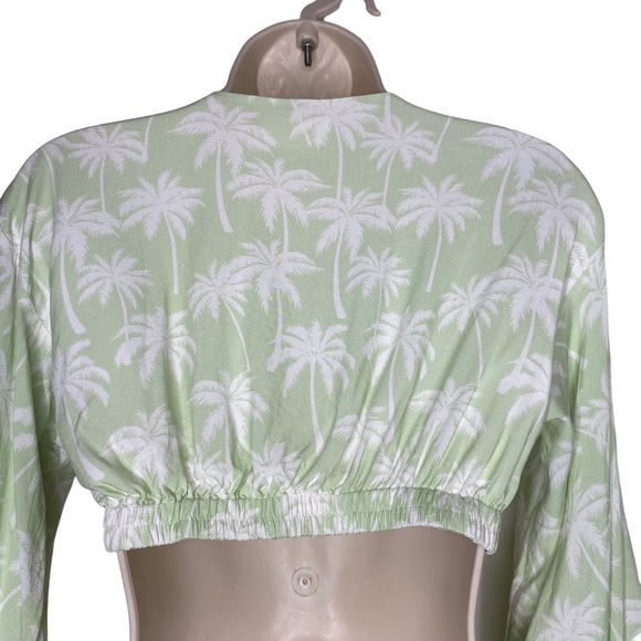 Lovers + Friends | NWOT Maysa Kimono Dress in Palm Tree Print Size XXS - Picture 9 of 10
